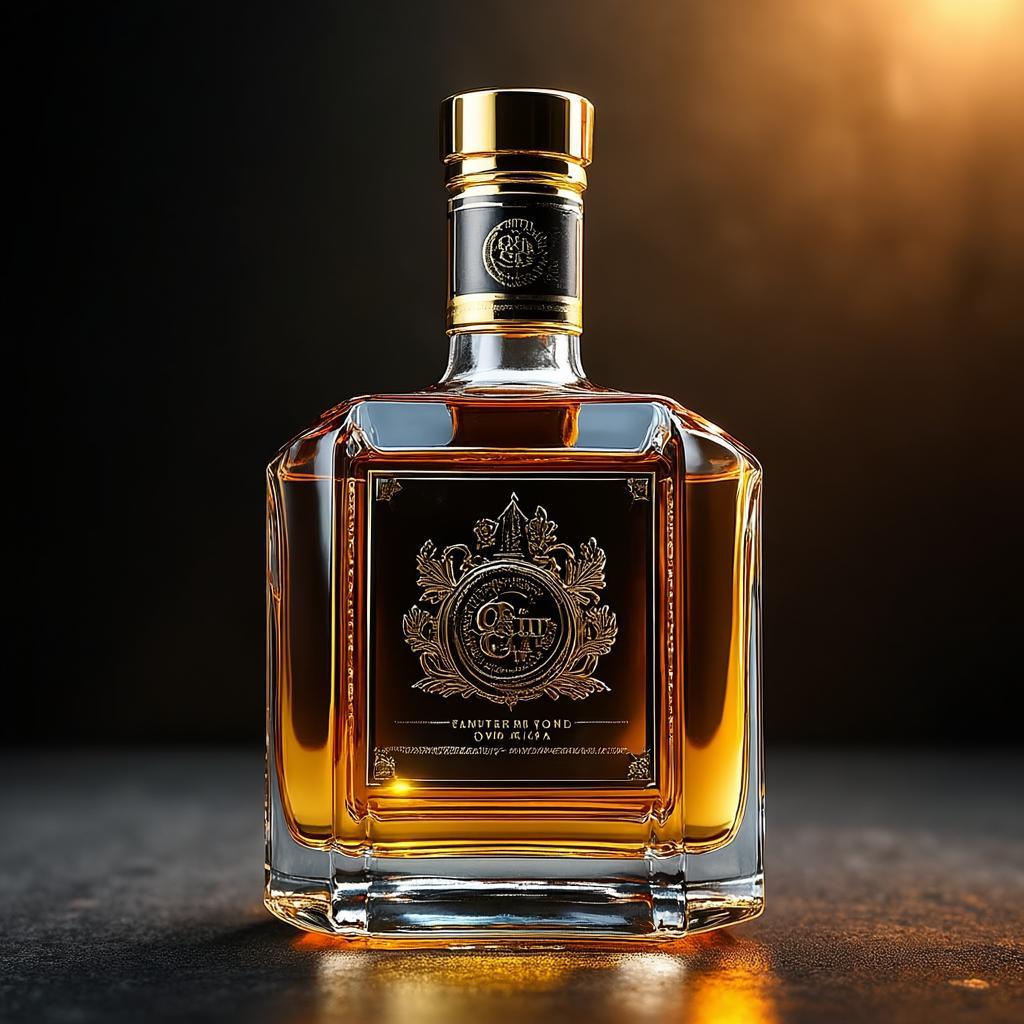 Vodka Gold Reserve - Botol emas limited edition dengan desain mewah